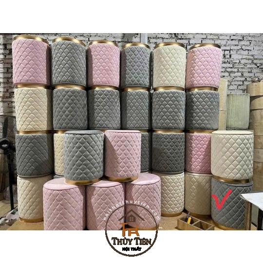 Ghế xoay, đôn, ghế decor, ghế bàn trang điểm siêu xinh - 001
