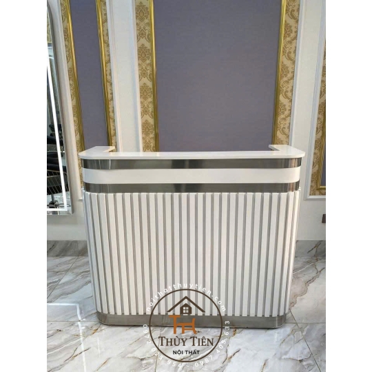 Quầy lễ tân quầy thu ngân 1,2m e sẵn