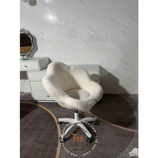 Ghế xoay, đôn, ghế decor, ghế bàn trang điểm siêu xinh - 001