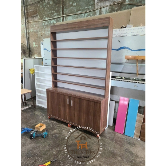 Tủ kệ trưng bày tủ decor trang trí e làm theo yêu cầu khách