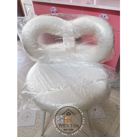 Ghế trang điểm makeup mẫu mới, Ghế  decor ghế nail cao cấp hàng nhập khẩu