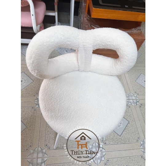 Ghế trang điểm makeup mẫu mới, Ghế  decor ghế nail cao cấp hàng nhập khẩu