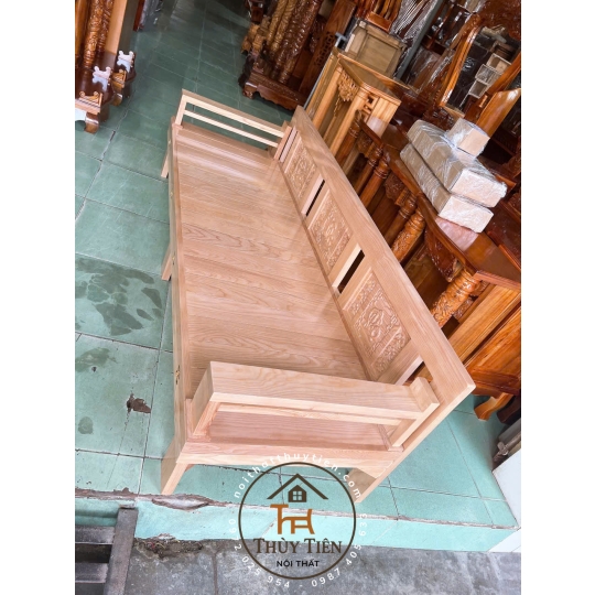 Ghế gấp thành giường- Giường gấp đa năng thông minh- Trường Kỷ gỗ sồi bền đẹp cực chắn chắn