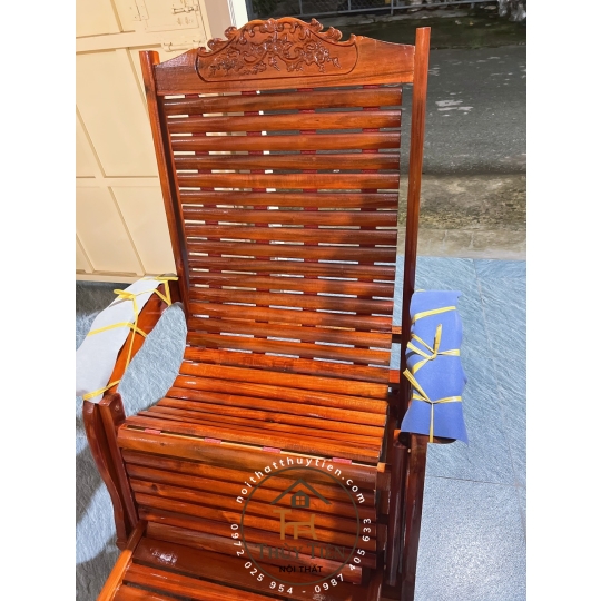 Ghế dây ghế lười ghế thư giãn gỗ tràm loại 4 dây