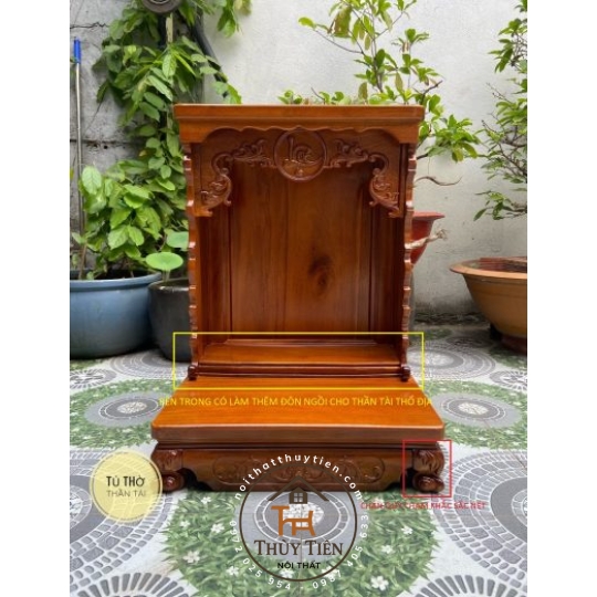 Bàn thờ thần tài mẫu chữ Lộc