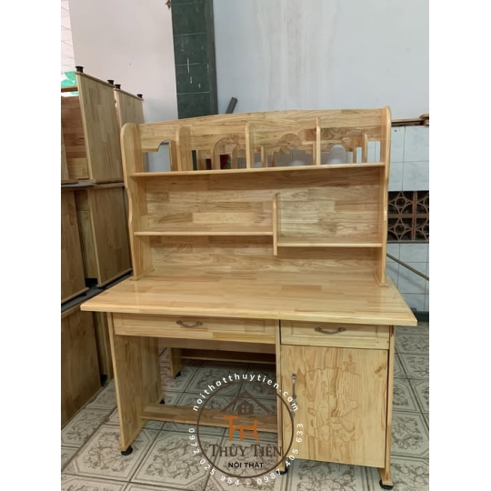 Bàn học sinh gỗ thông nhiều kích thước