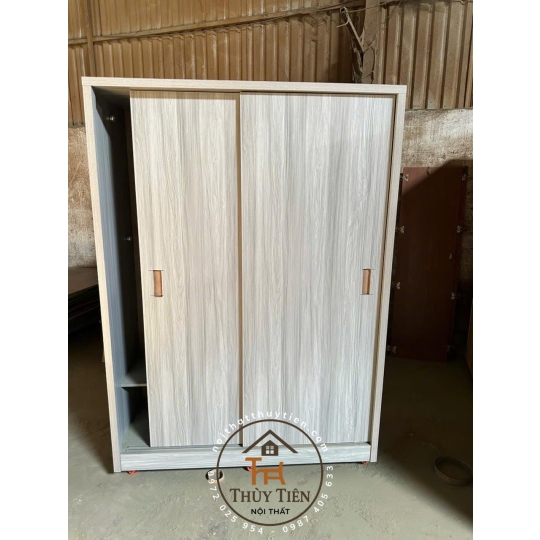 Tủ quần áo mdf cửa lùa