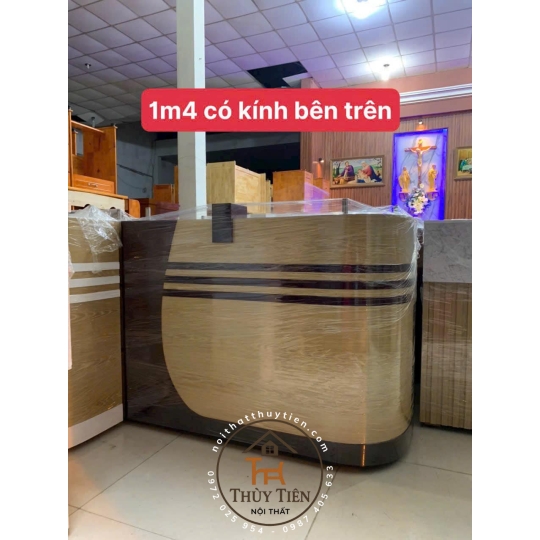 Quầy lễ tân mẫu
