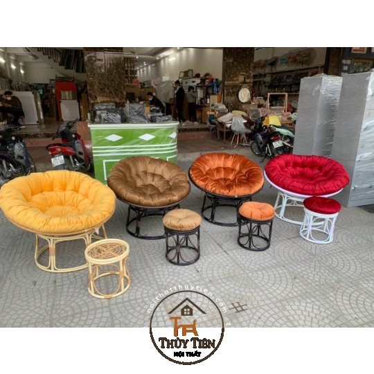 Papasan đôi / đơn kèm đệm