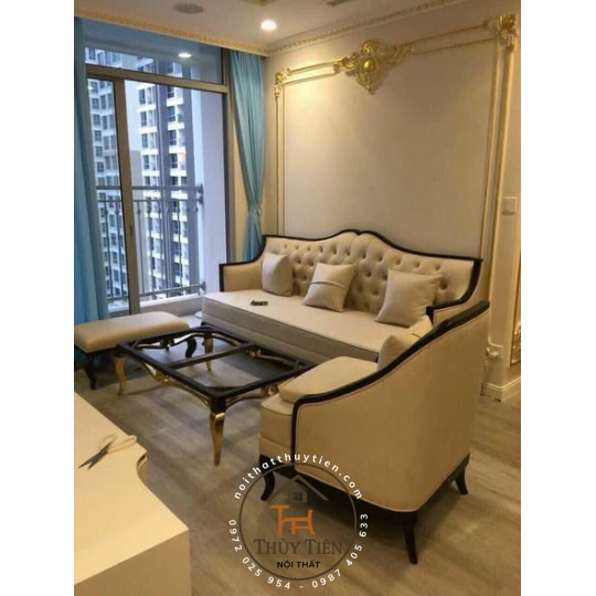 Sofa tân cổ  sang trọng giá rẻ tận xưởng