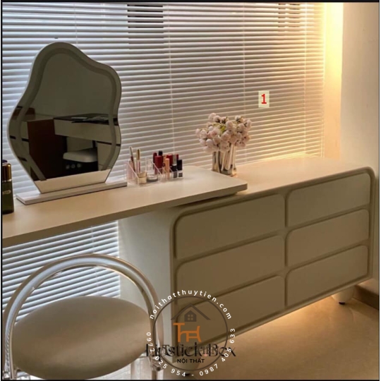 Bàn decor -Bàn phấn gia công nhà e nhận làm theo kích thước ạ