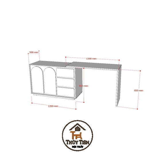 Bàn decor -Bàn phấn gia công nhà e nhận làm theo kích thước ạ