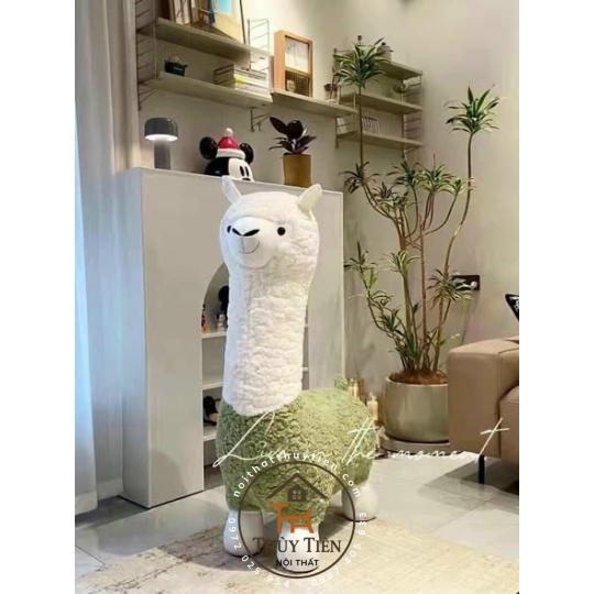 Ghế Decor  Đồ Chơi Lạc Đà Alpaca Cao Cấp Trẻ Em