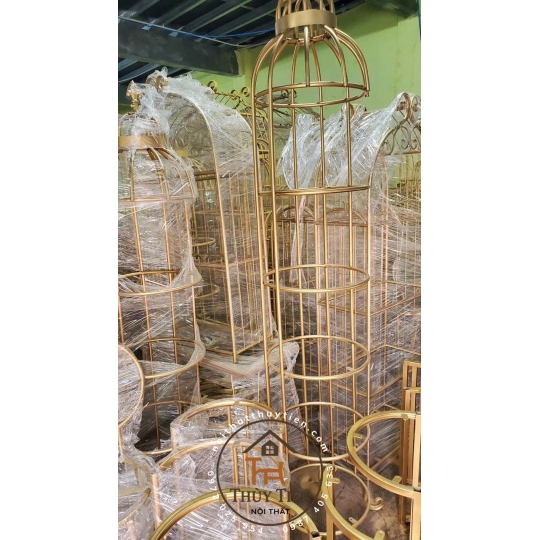 Lồng chim tròn vuông 3-4-5 tầng 