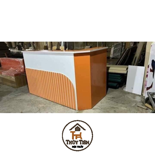 Quầy thu ngân- lễ tân e nhận làm theo yêu cầu