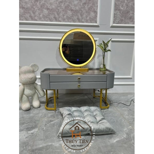 ⭐️Bàn phấn Bệt có loa sạc thông minh, led 3 màu,sạc Usb