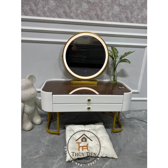 ⭐️Bàn phấn Bệt có loa sạc thông minh, led 3 màu,sạc Usb