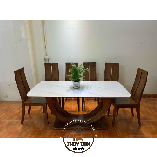 Bàn ghế ăn gỗ sồi thịt giá tận xưởng 