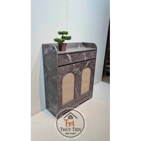 Mẫu tủ giày dép MDF