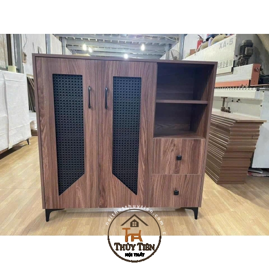 Mẫu tủ giày dép MDF