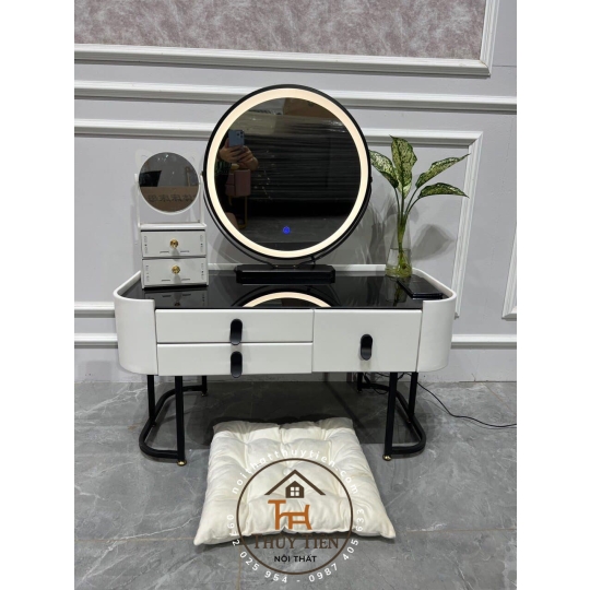 ⭐️Bàn phấn Bệt có loa sạc thông minh, led 3 màu,sạc Usb