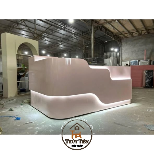 Quầy lễ tân trả khách E nhận đặt theo yêu cầu ạ