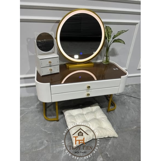 ⭐️Bàn phấn Bệt có loa sạc thông minh, led 3 màu,sạc Usb