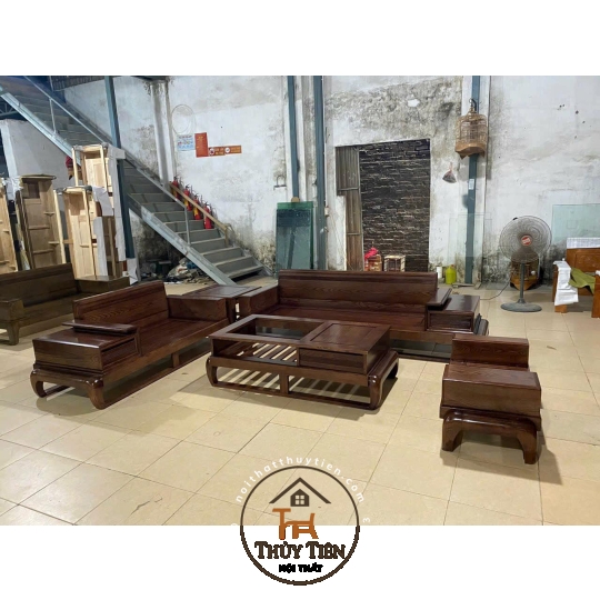 Sofa gỗ sồi giá tại xưởng 