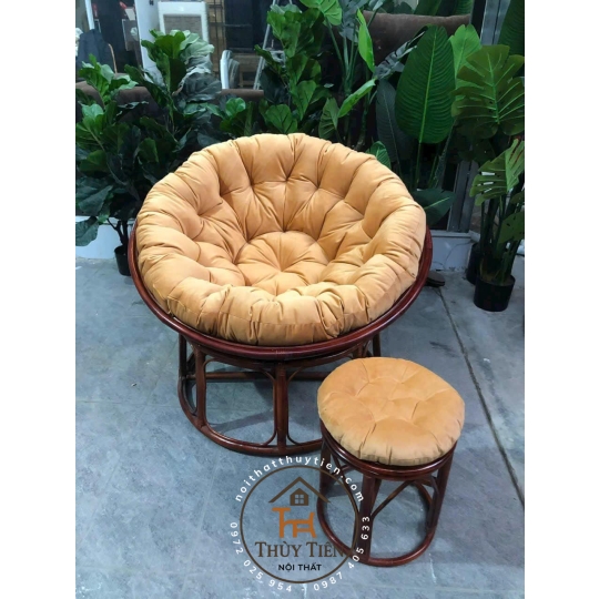 Papasan đôi / đơn kèm đệm