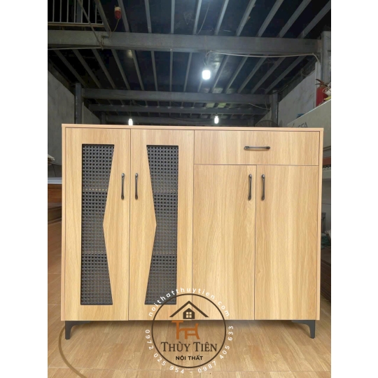 Mẫu tủ giày dép MDF