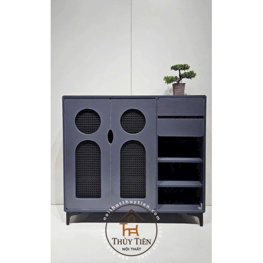 Mẫu tủ giày dép MDF