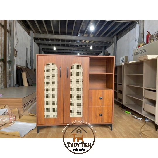 Mẫu tủ giày dép MDF