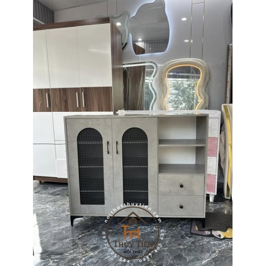 Tủ giày dép MDF lõi nâu chống ẩm