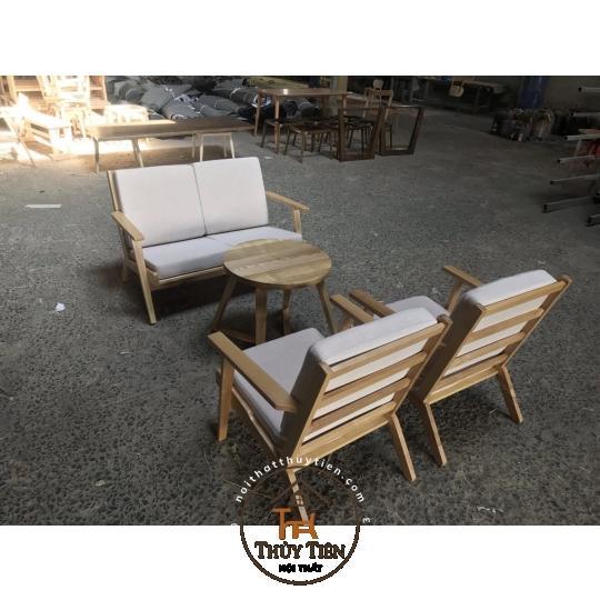 Ghế sofa Plank gỗ ash