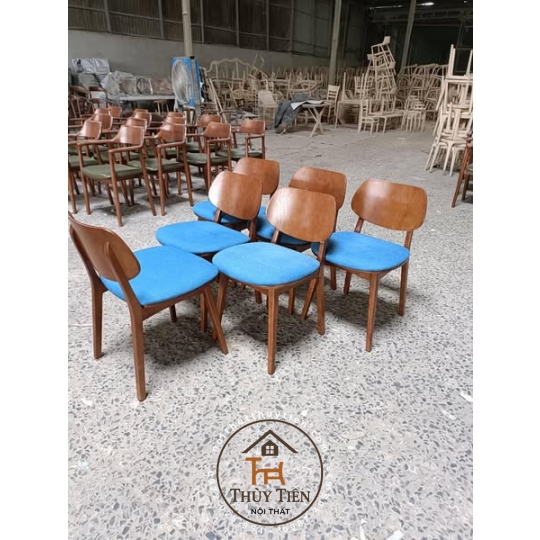 Ghế PLC gỗ cao su