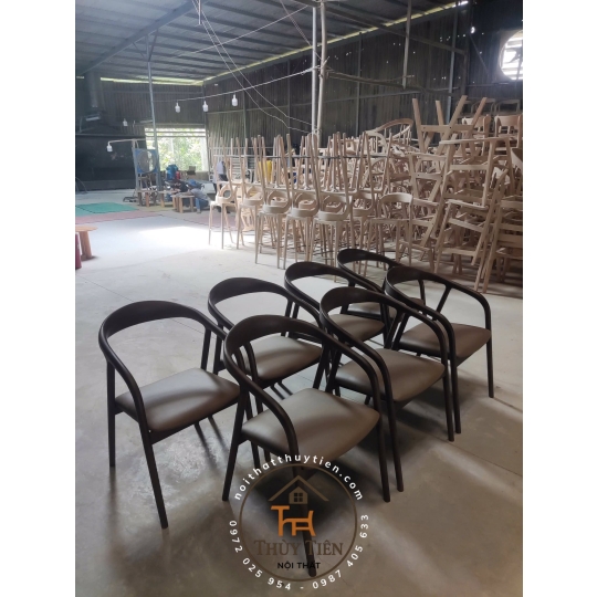 Ghế Hirosima gỗ tần bì