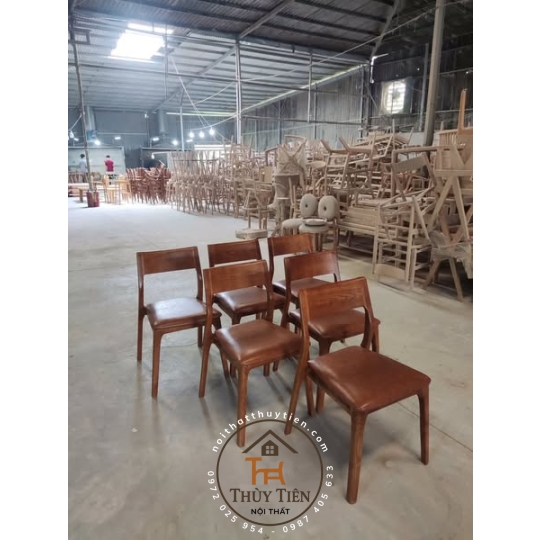GHẾ NOVEMBER BỌC NỆM SIMILI KẾT HỢP SƠN WL