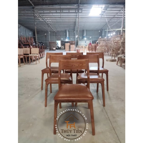 GHẾ NOVEMBER BỌC NỆM SIMILI KẾT HỢP SƠN WL