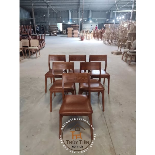 GHẾ NOVEMBER BỌC NỆM SIMILI KẾT HỢP SƠN WL