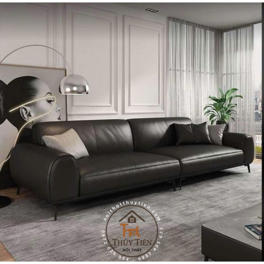 Lên mẫu sofa cho khách tham khảo 