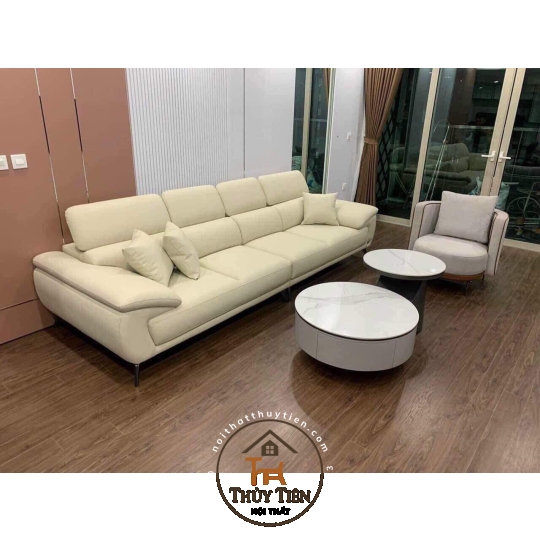 Lên mẫu sofa cho khách tham khảo 