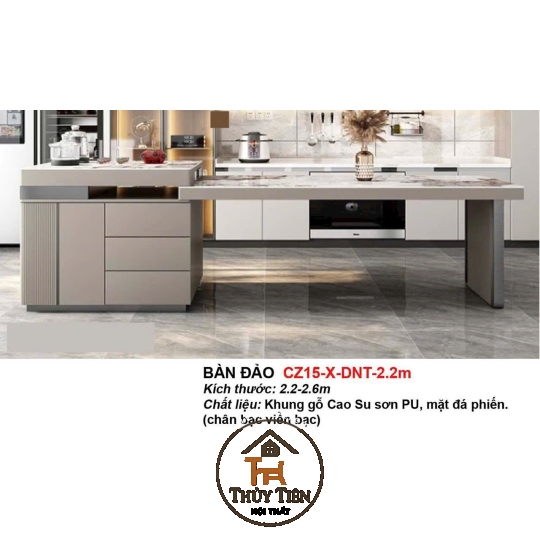 Bàn đảo hàng nhập khẩu sang xịn sẵn nhiều mẫu ạ