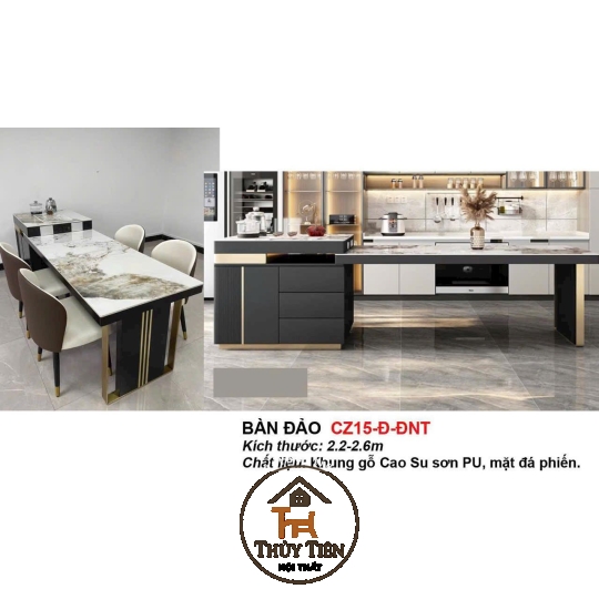 Bàn đảo hàng nhập khẩu sang xịn sẵn nhiều mẫu ạ