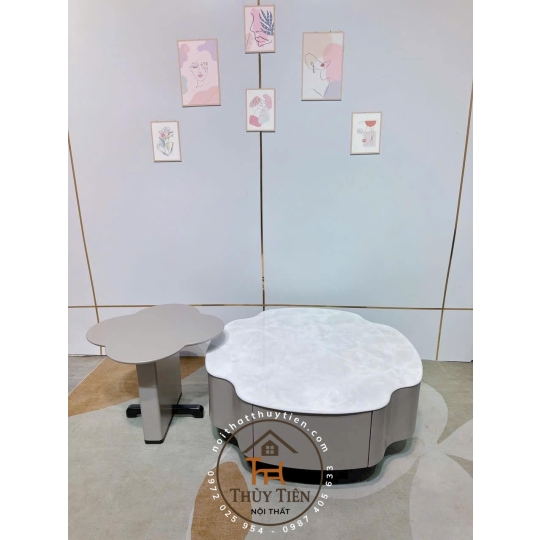 Đẹp sang quá trời . Bàn trà hàng nhập khẩu nhìn mẫu nào cũng thấy mê 🤩