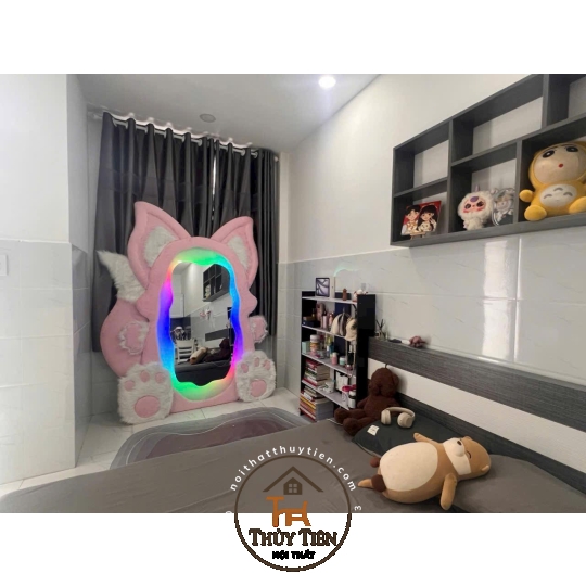 Gương decor toàn thân đèn led ko đèn led nhiều mẫu hàng loại 1 