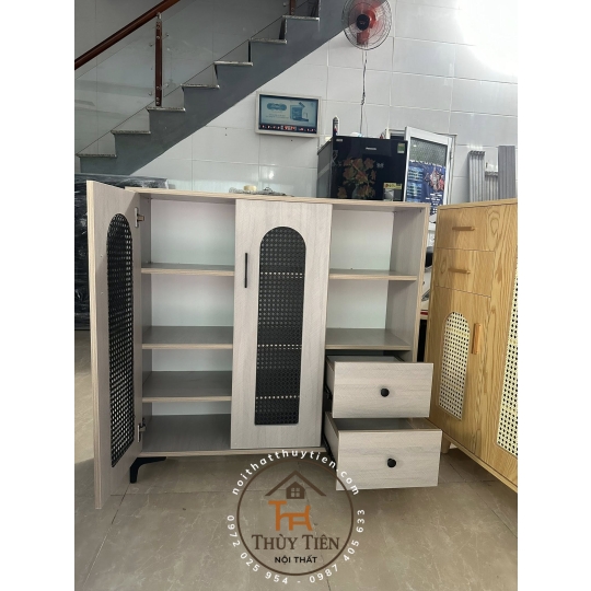 Tủ giày dép MDF lõi nâu chống ẩm