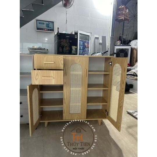 Tủ giày dép MDF lõi nâu chống ẩm