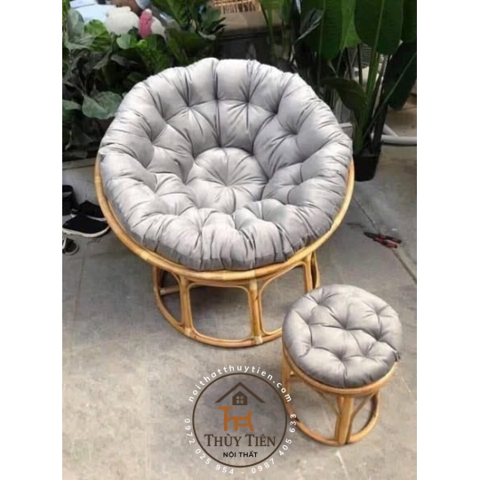 Papasan đôi / đơn kèm đệm