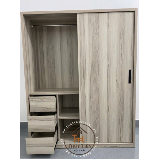 Tủ quần áo MDF lõi xanh