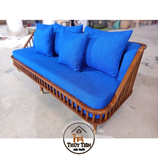BỘ SOFA KBH BOCK VẢI NỈ XANH